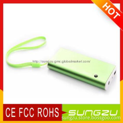 2013 Mini Portable Flashlight external power bank battery charger
